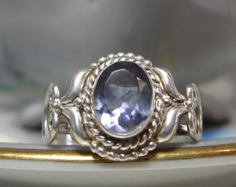 Amethyst Ring | Size 7 | Fine Sterling Silver Jewelry