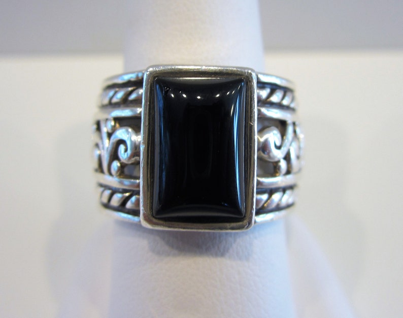 silpada black onyx ring