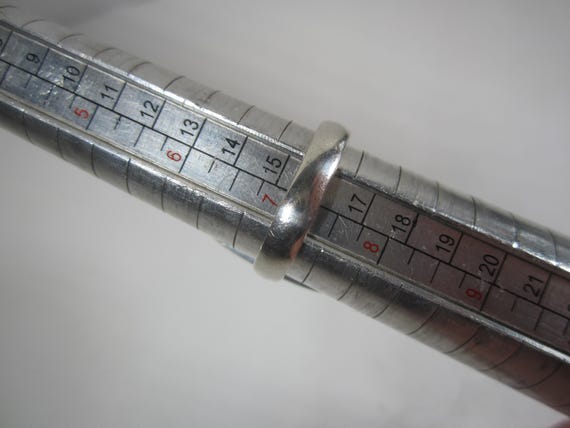 Rectangle Larimar Cocktail Ring Size 7 Dominican … - image 10