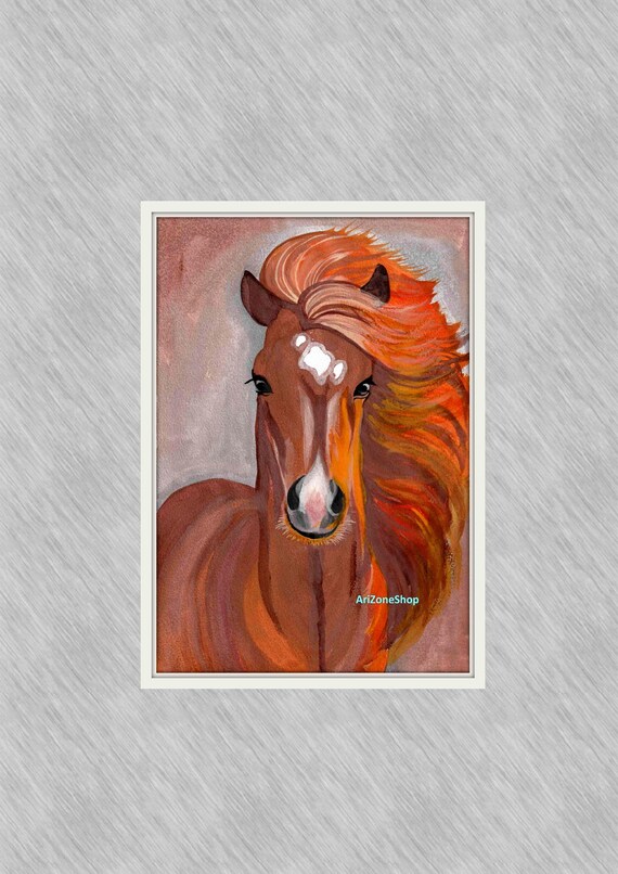 Horse Print, Horse Wall Art Painting, Horse Posters Print.