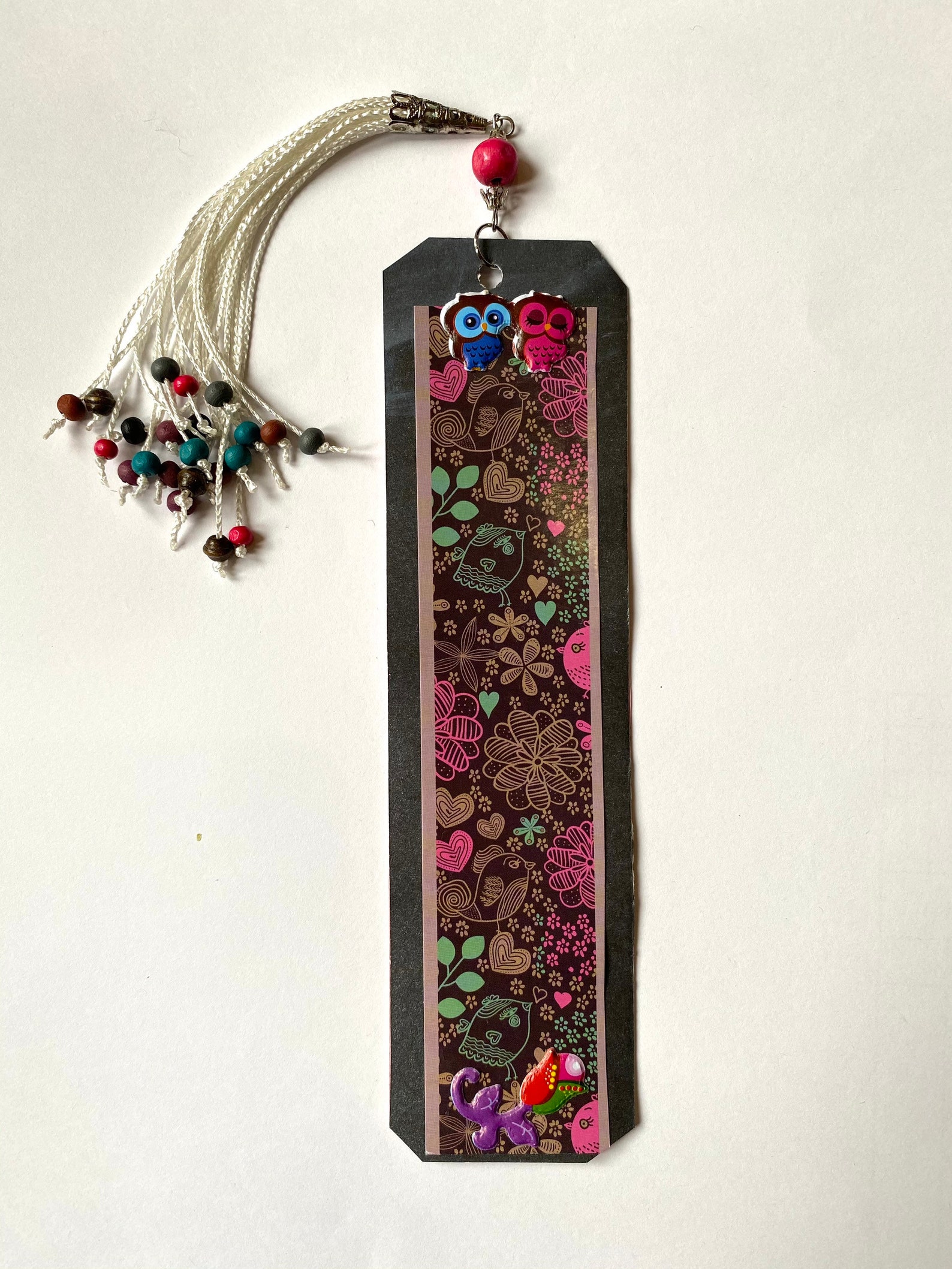 Handmade Paper Bookmark Cardboard Favour Placecard With Etsy