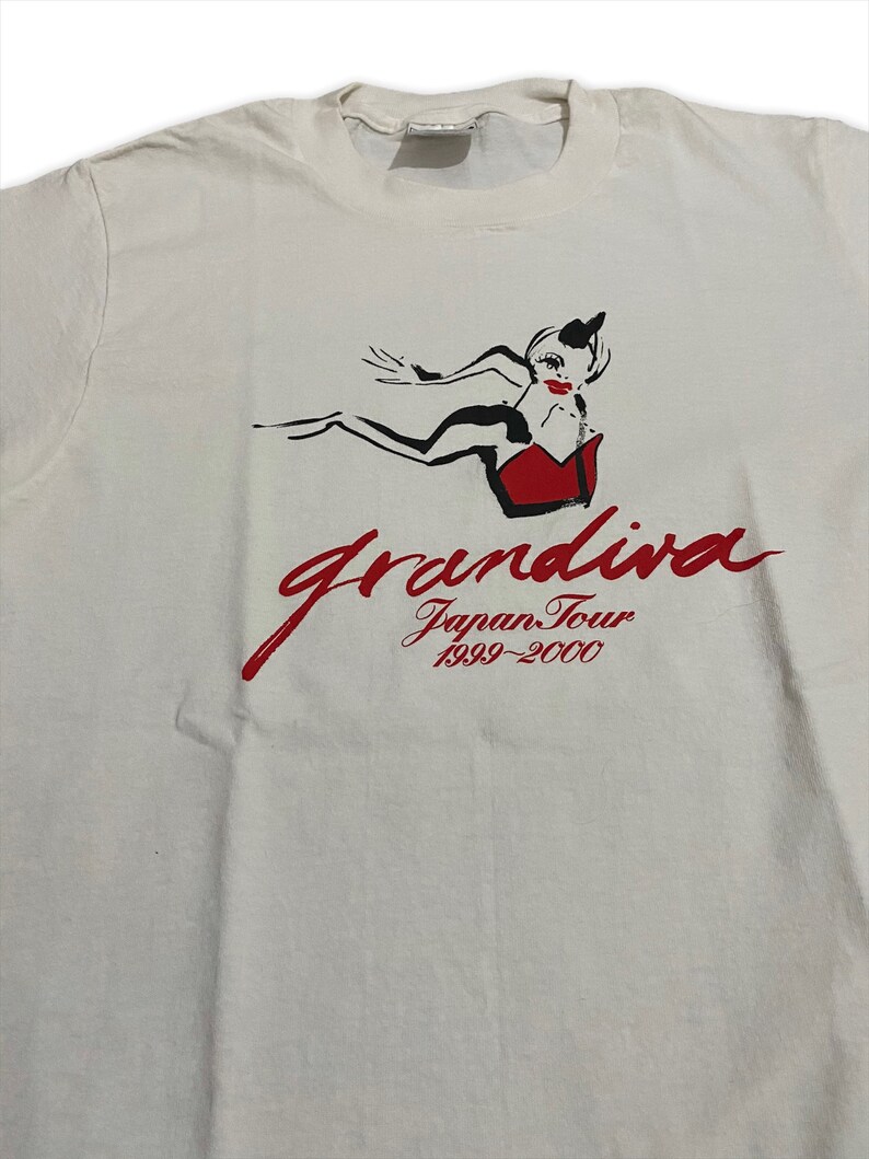 Vintage 90s Grandiva Japan Tour T-shirt Size Small Made In USA