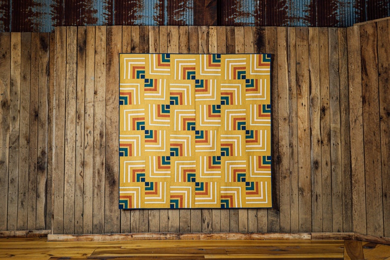 Cabin Fade Quilt Pattern PDF image 1