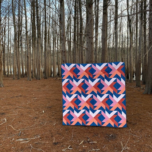 Burgoyne Surrounded Quilt Pattern / PDF Download / Detailed Etsy