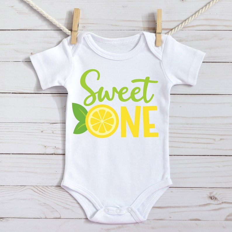 Download Sweet ONE Lemon SVG png jpg and dxf 1st Birthday Cutting ...