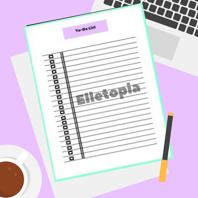 Printable Notes and to Do List Planner - Etsy