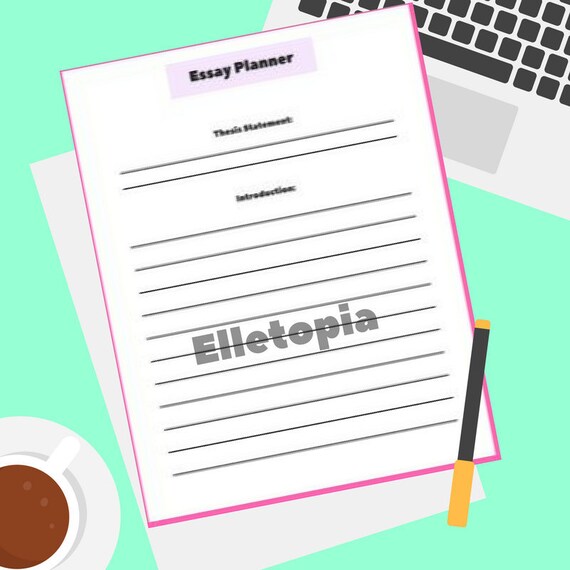 Essay Planner Printable for Students - Etsy