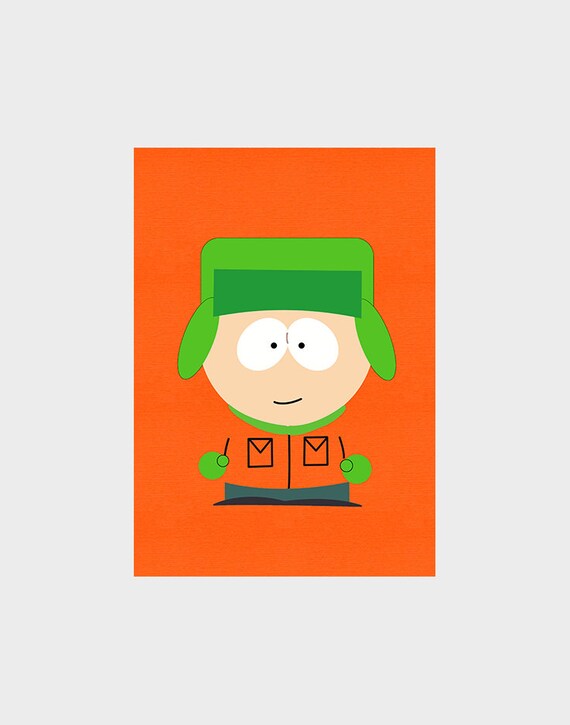 South Park Kyle Wall Art Poster Digital Download Etsy