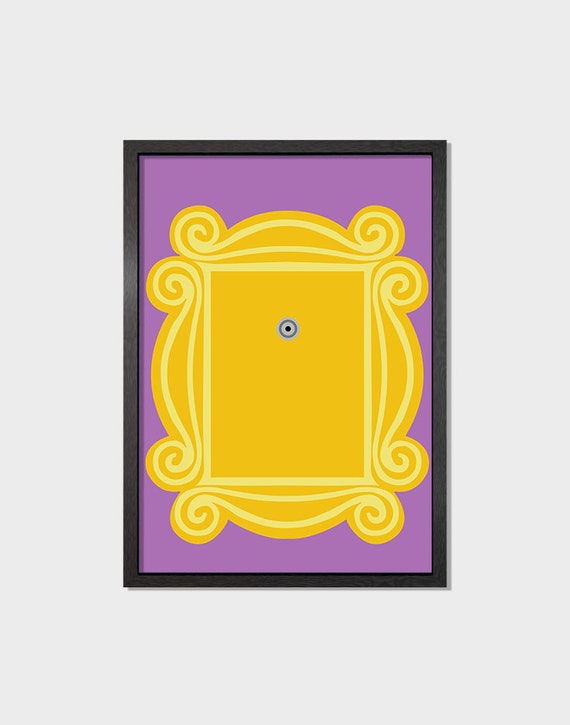 Friends Door Picture Frame Design Printed or Framed Poster Etsy