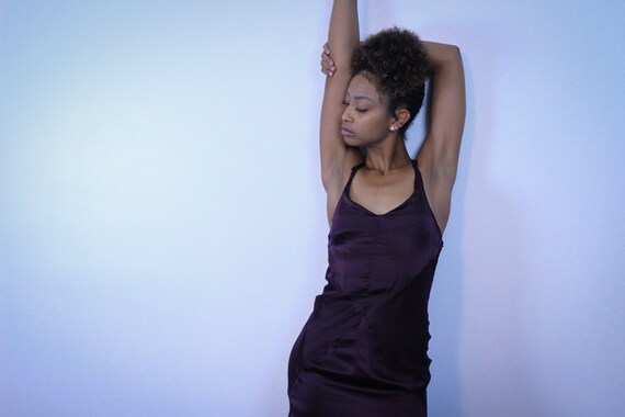 diamond slip dress
