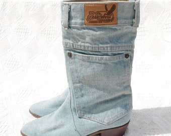 80's fashion boots