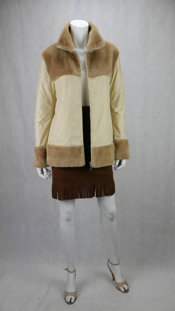 1998 JC Castelbajac Yoggi cartoon jacket