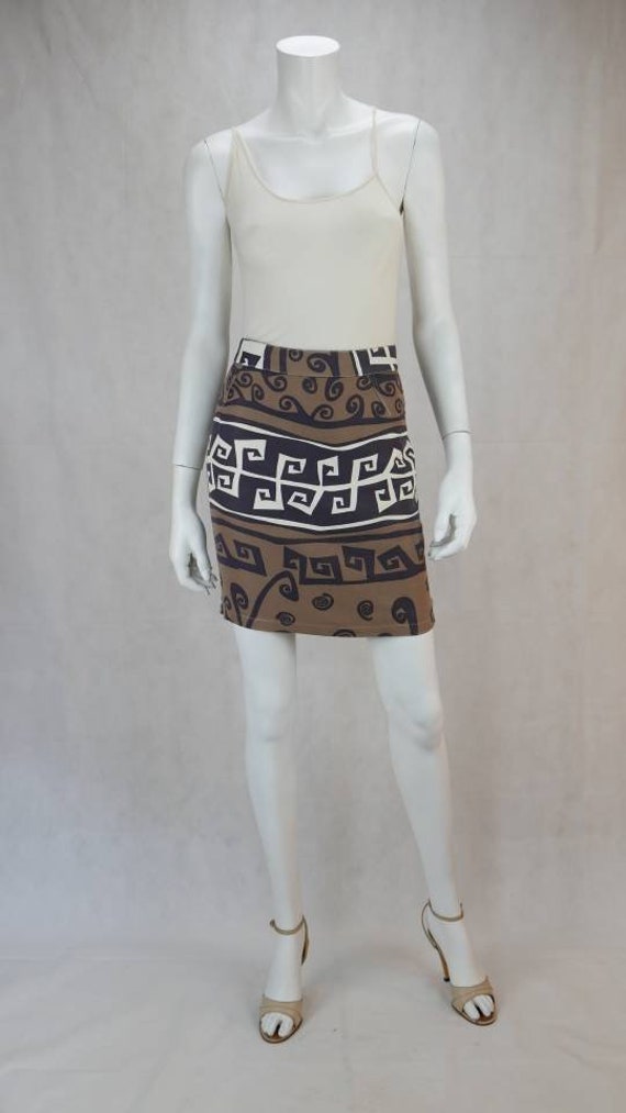 1980s Thierry Mugler Aktiv skirt