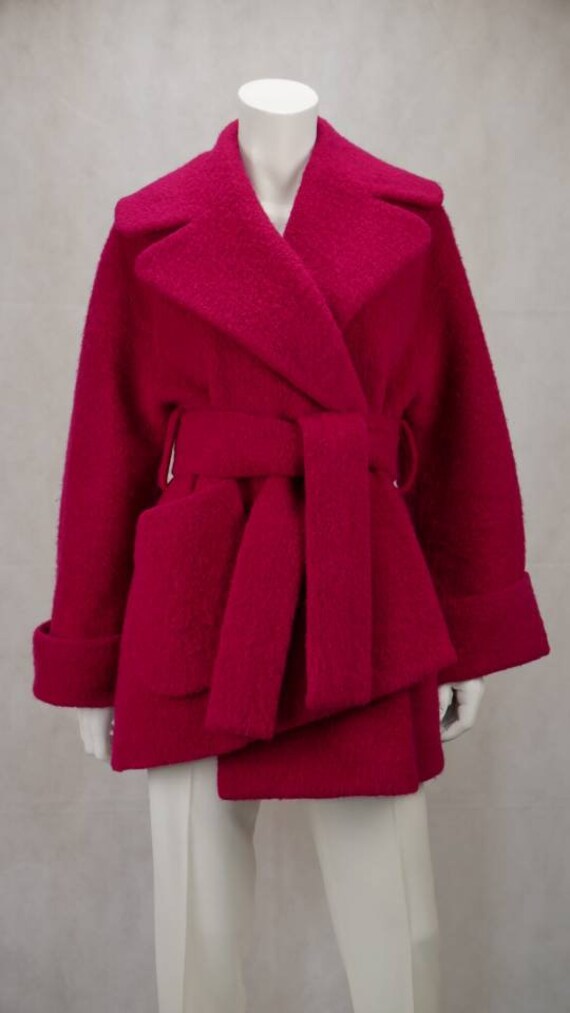 Carven asymmetrical coat