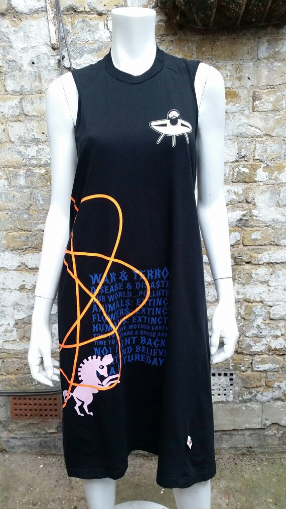 Walter Van Beirendonck jersey dress