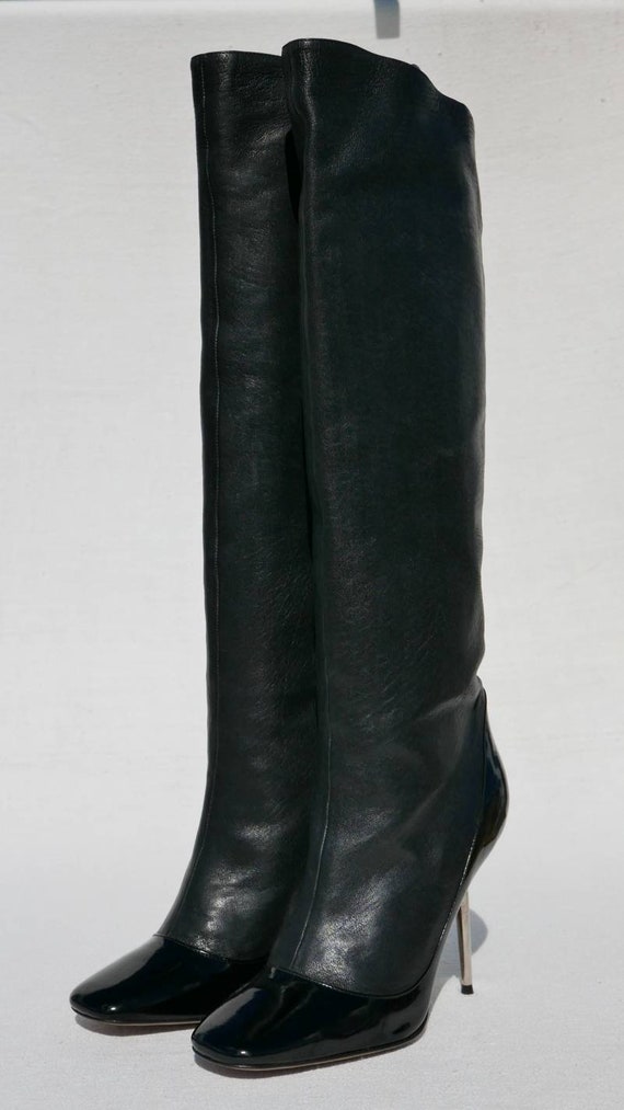 Lanvin stiletto heel boots (new)