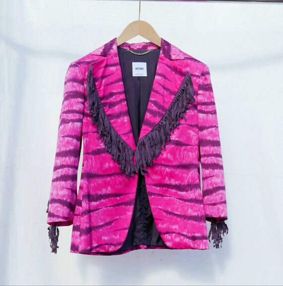 90s Moschino fringe jacket