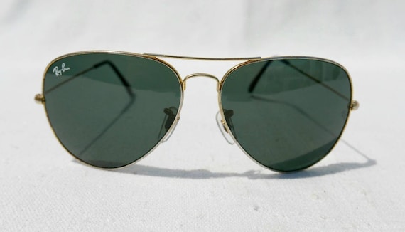 80s Ray Ban U.S.A classic aviator sunglasses