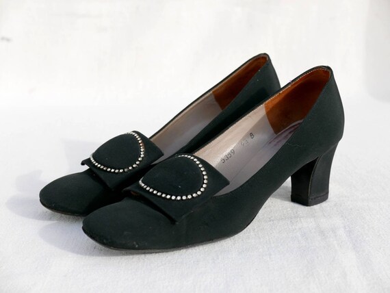 1960s Danaud diamonte heels