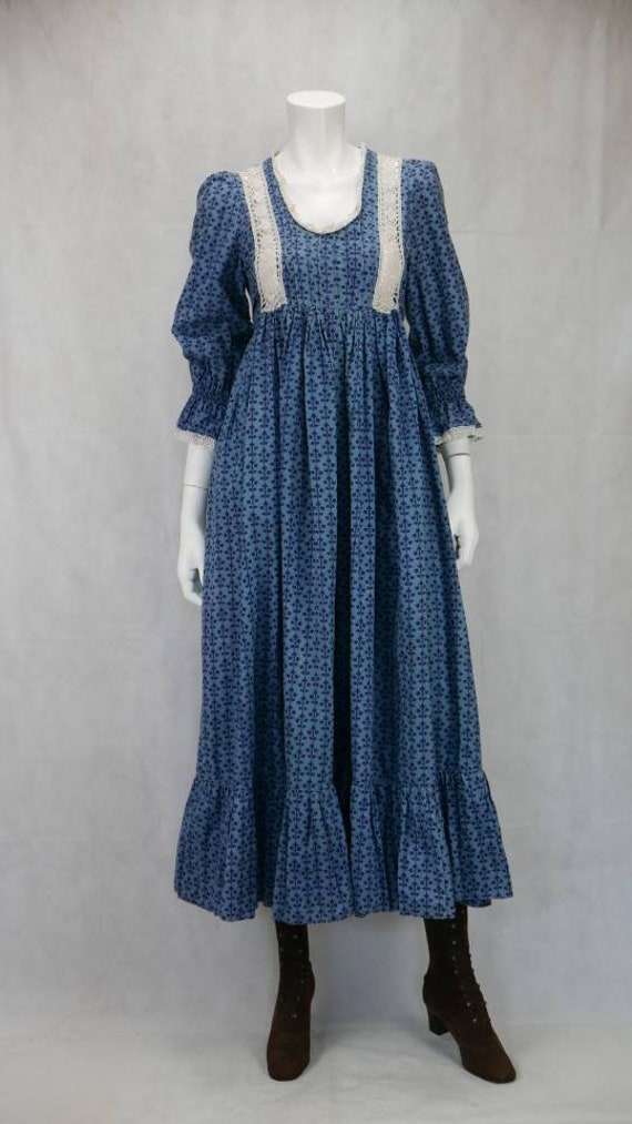 1970s Laura Ashley Prairie dress