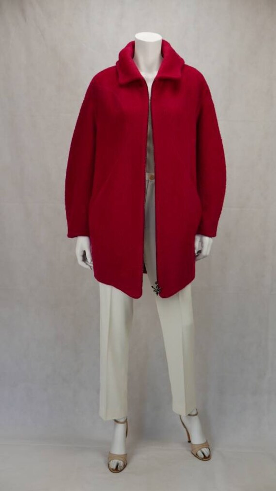 Thierry Mugler Mohair coat