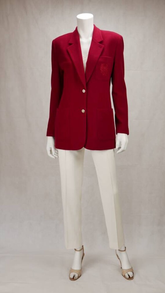1990s Burberry Wool Cashmere blazer
