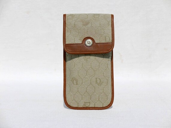 1970s Christian Dior monogram pouch