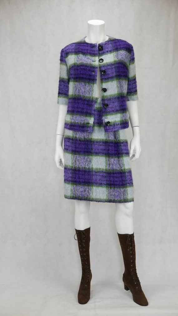 1960s Mohair skirt suit