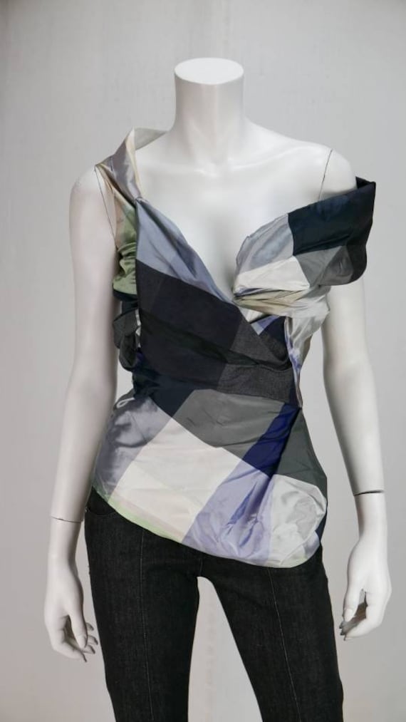 Vivienne Westwood gold label asymmetrical corset t