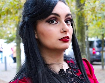 Regina Mills Evil Queen Once Upon a Time Lace Front Wig