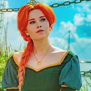 Princess Fiona Shrek Lace Front Wig
