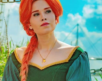 Green Princess Lace Front Wig