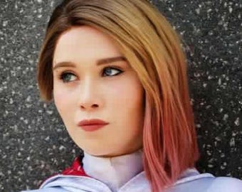 SpiderGwen Lace Front Wig Cosplay