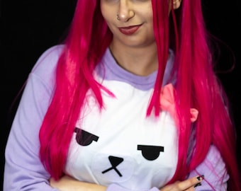 Pink Hunter Lace Front Inspired Wig
