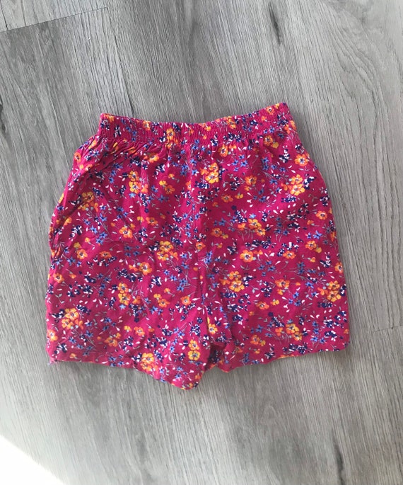 Vintage 1990s Girls Pull On Shorts, Pink with Dain