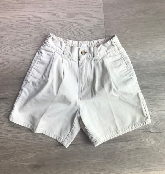 Vintage Kids 1990s Khaki Shorts Size 6 High Waisted 90s Beige Shorts Old Navy Kids Shorts 90s Girls Vintage Clothing Back to School Etsy