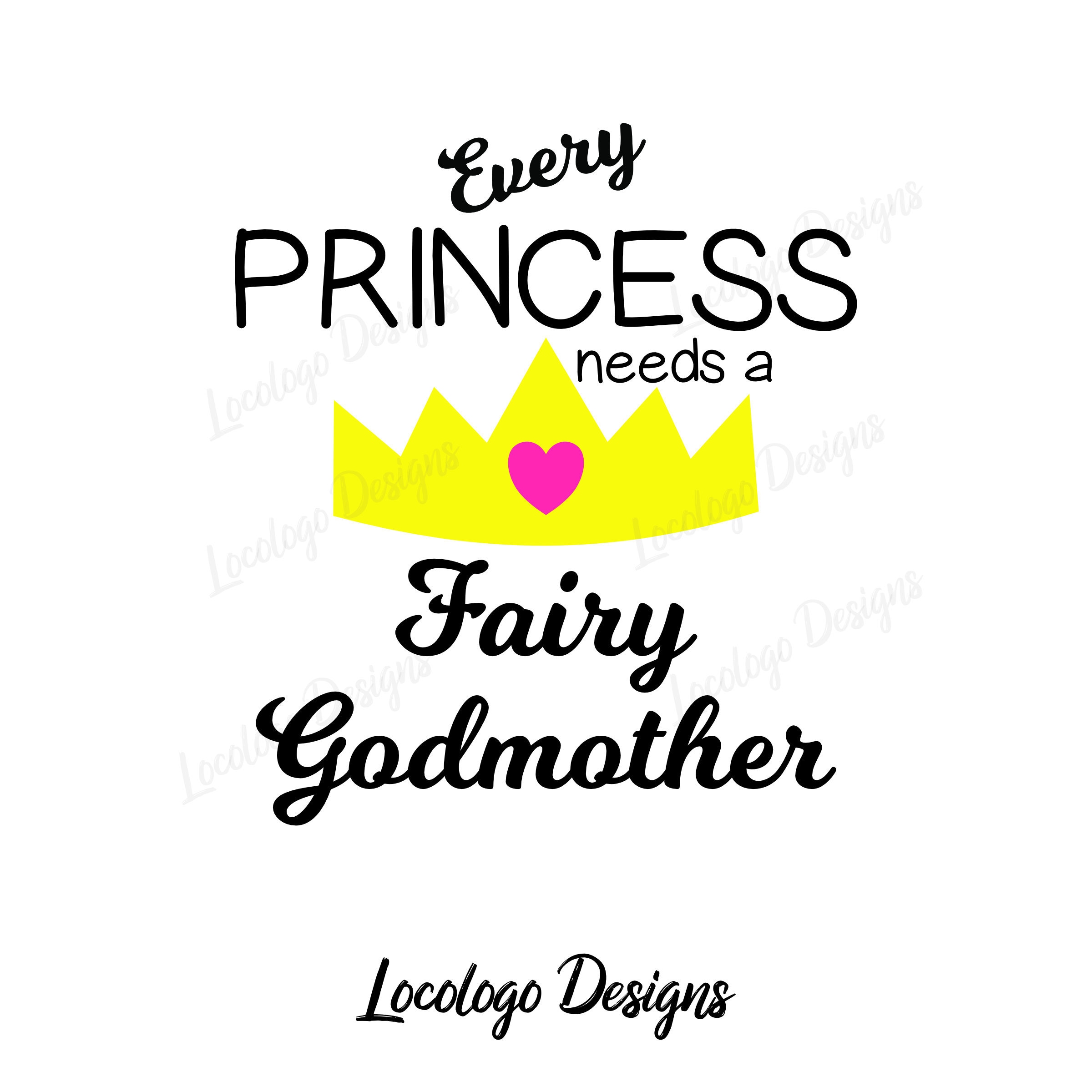 Download Fairy Godmother SVG Godmother svg Princess svg Fairy | Etsy
