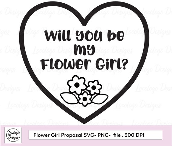 etsy will you be my flower girl