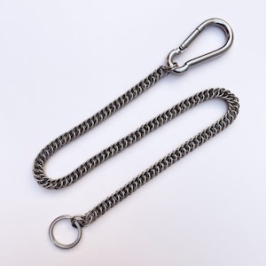 Stainless steel half Persian 4-in-1 weave chainmaille wallet chain