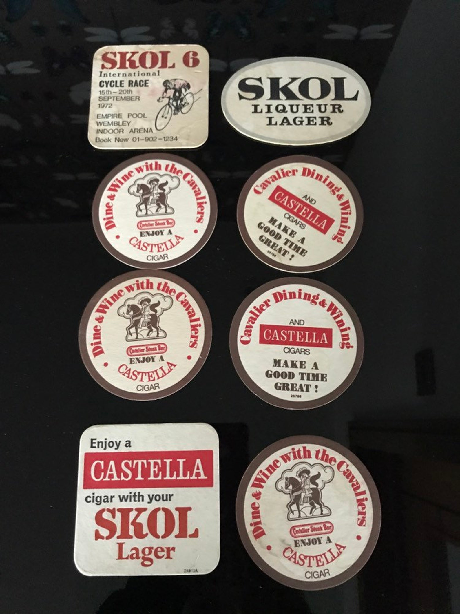 Vintage Beer Mats Various Brewers Etsy UK