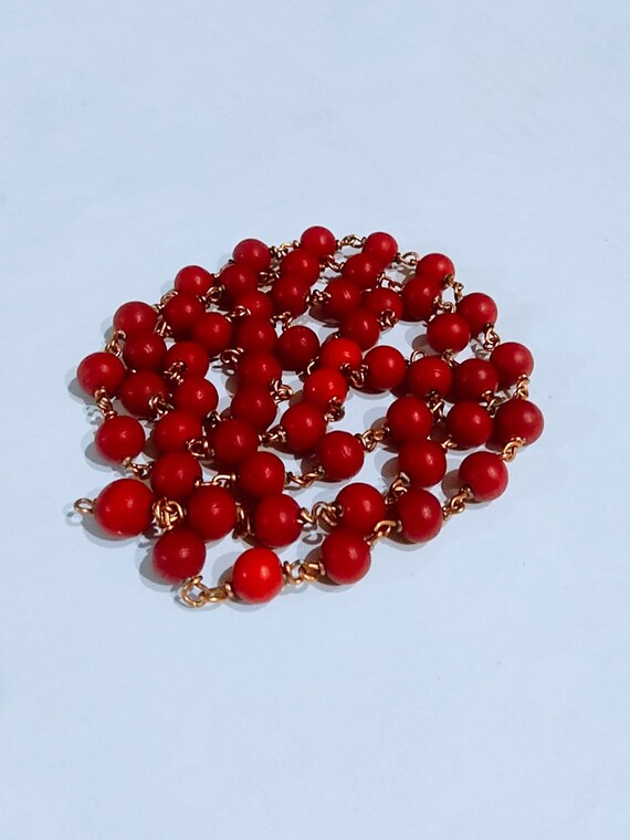 Red pearl sale mala