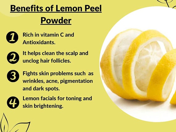 Benefits of eating lemon peel sale