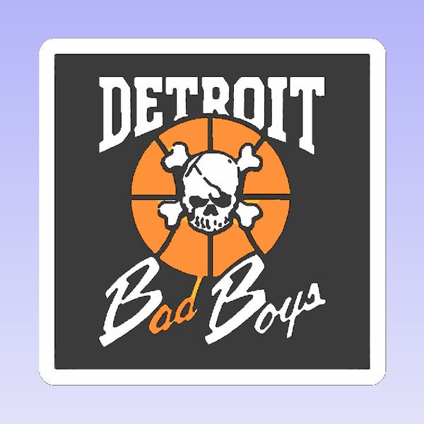 The Detroit Pistons Bad Boy logo file to cut on a cnc machine. Includes SVG and Dxf files.