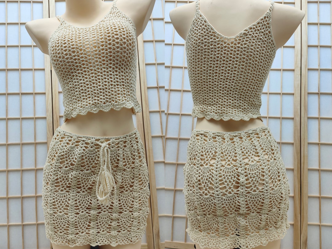 Shoreline Crochet Set - Beige