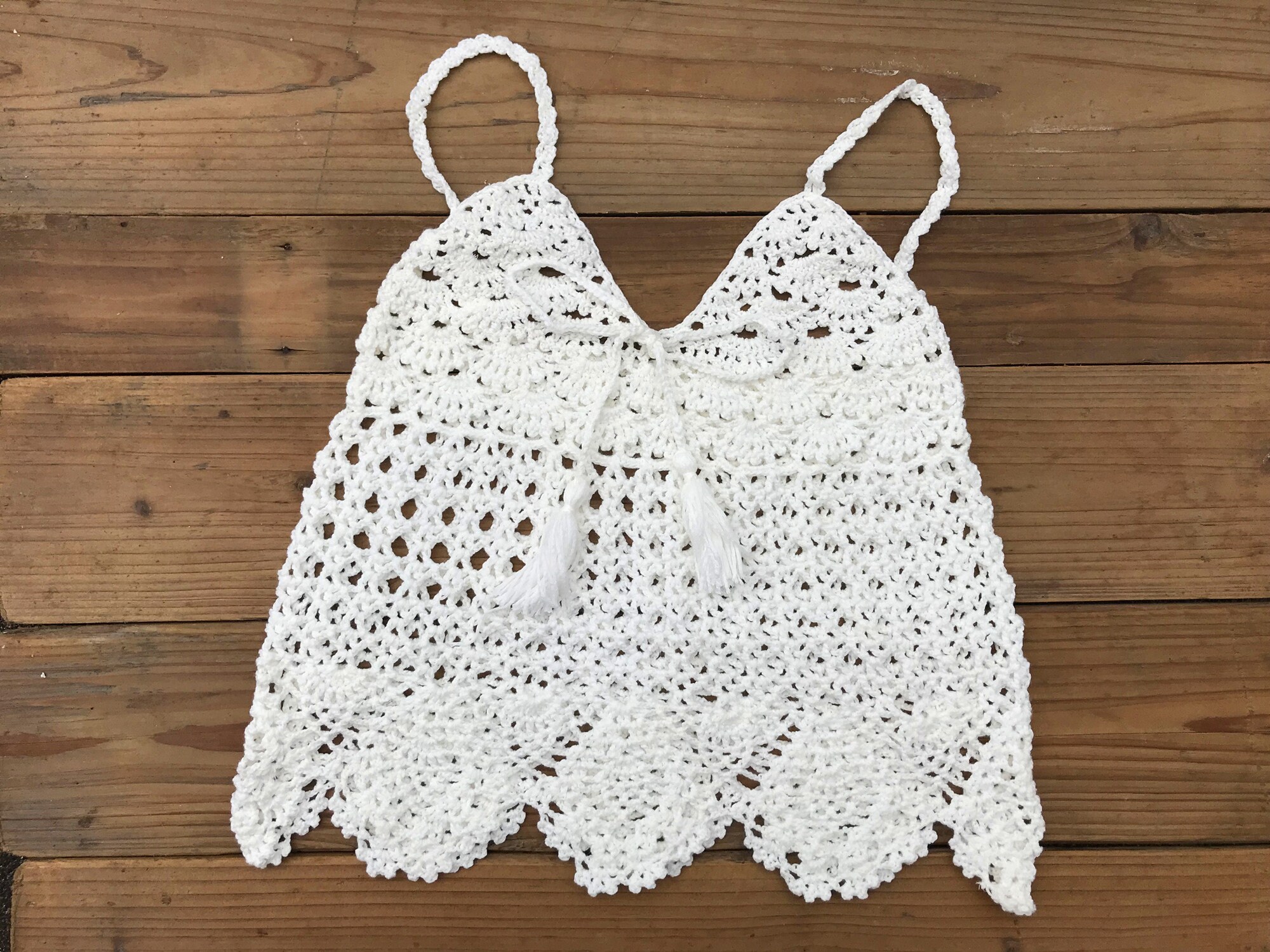 Boho Crochet Bathing Suit Swimwear Bohemia Bikini Top Women - Etsy