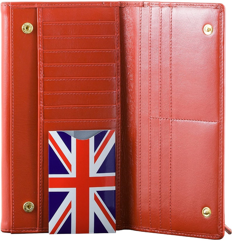 Debit Anti Theft Blocking Sleeve Shield Protector Wallet for Bank Credit UK United Kingdom Flag RFID Card Holder ID Safety Holder