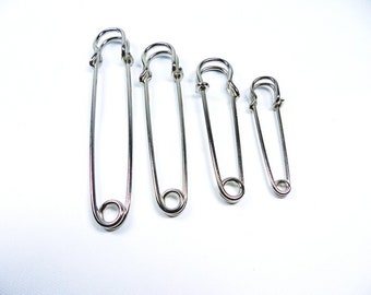 Clothing Safety Pins Fabric Textile Hemming Variety Pack Brooch