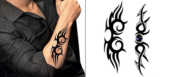 Temporary Tattoos Wrist Arm Hand Tattoo for Men Women Beauty - Etsy Australia