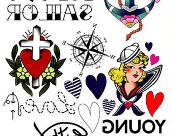 Temporary Tattoos Sticker Beauty Body Art Design Women Fashion Parties Birthday