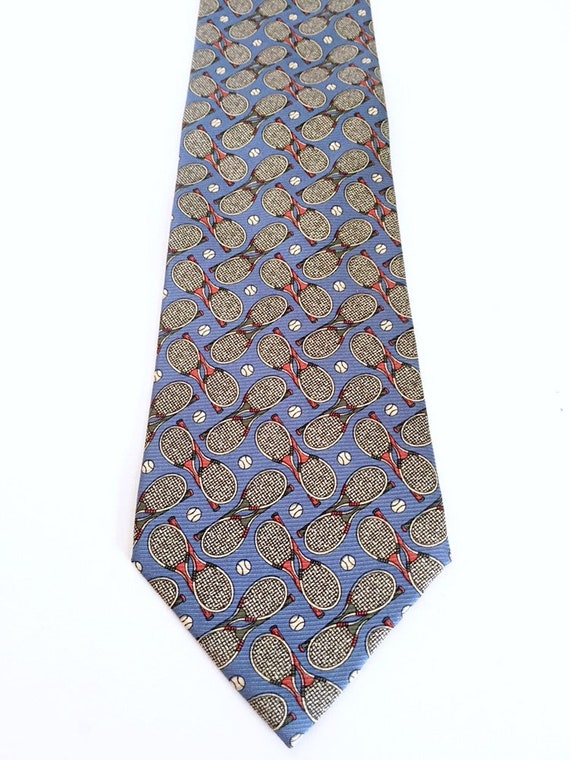 Tennis Tie for Men - Tennis Racket Tennis Balls -… - image 3